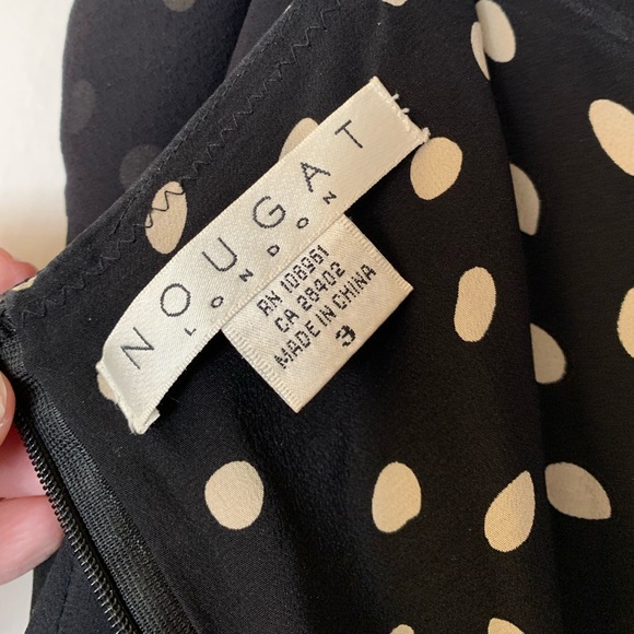 Nougat London 100% silk skirt size 3 - Picture 5 of 9